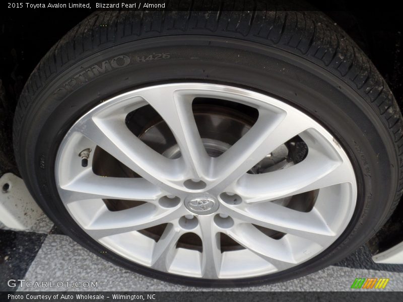 Blizzard Pearl / Almond 2015 Toyota Avalon Limited
