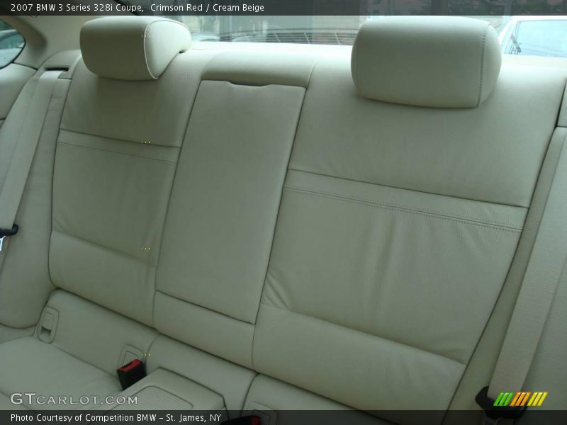 Crimson Red / Cream Beige 2007 BMW 3 Series 328i Coupe