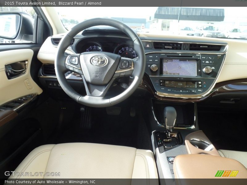 Blizzard Pearl / Almond 2015 Toyota Avalon Limited