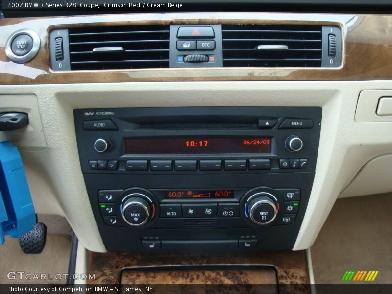 Crimson Red / Cream Beige 2007 BMW 3 Series 328i Coupe