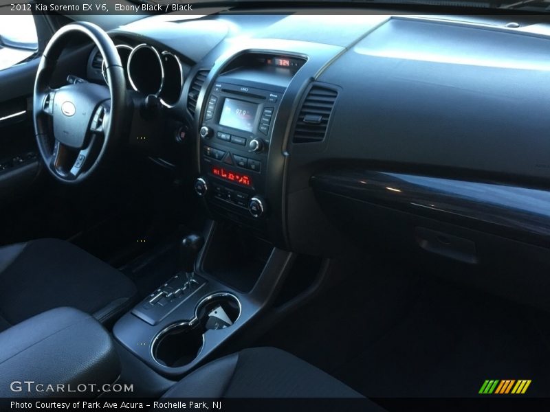 Ebony Black / Black 2012 Kia Sorento EX V6