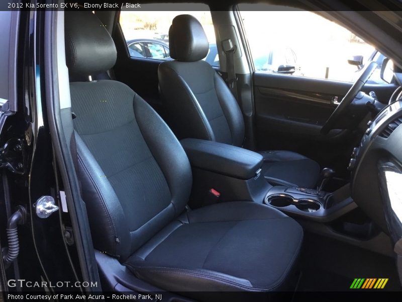 Ebony Black / Black 2012 Kia Sorento EX V6