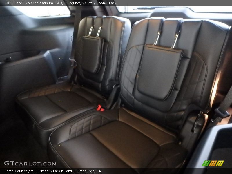 Burgundy Velvet / Ebony Black 2018 Ford Explorer Platinum 4WD