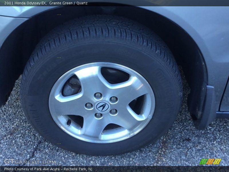 Granite Green / Quartz 2001 Honda Odyssey EX