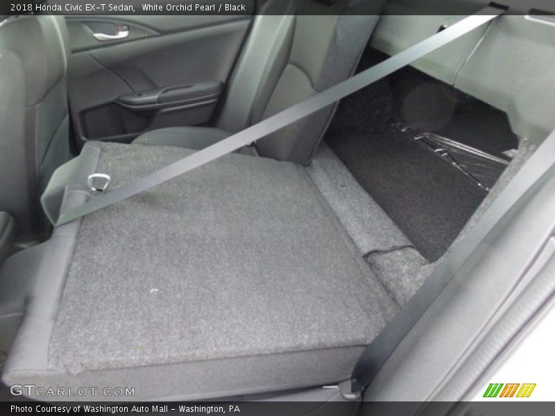 White Orchid Pearl / Black 2018 Honda Civic EX-T Sedan