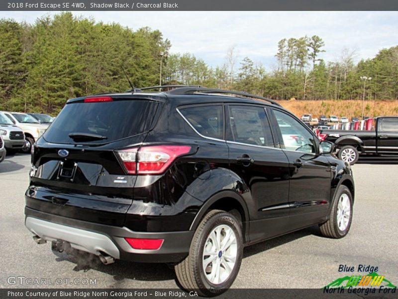 Shadow Black / Charcoal Black 2018 Ford Escape SE 4WD