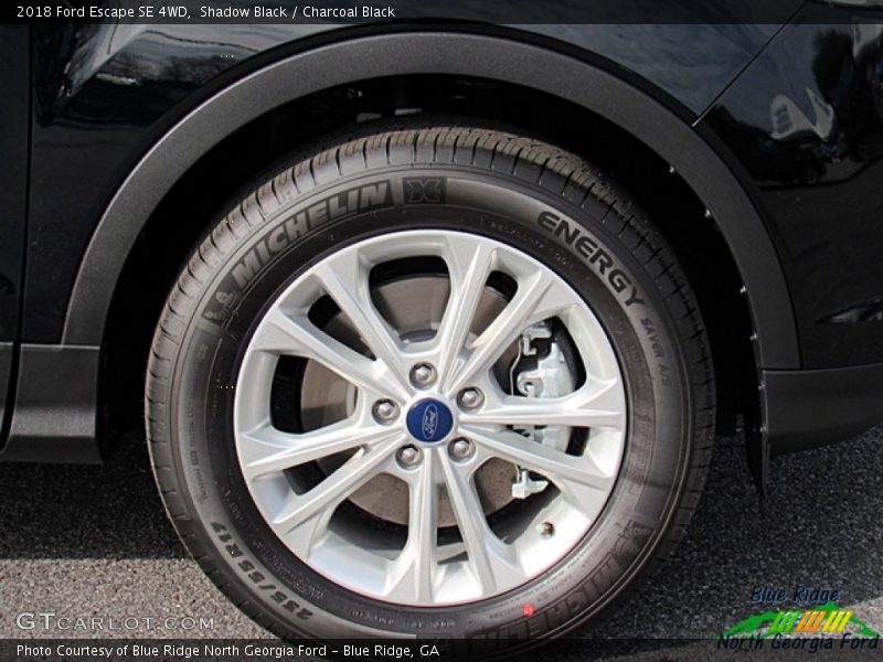 Shadow Black / Charcoal Black 2018 Ford Escape SE 4WD