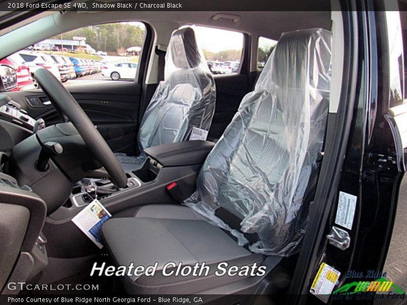 Shadow Black / Charcoal Black 2018 Ford Escape SE 4WD