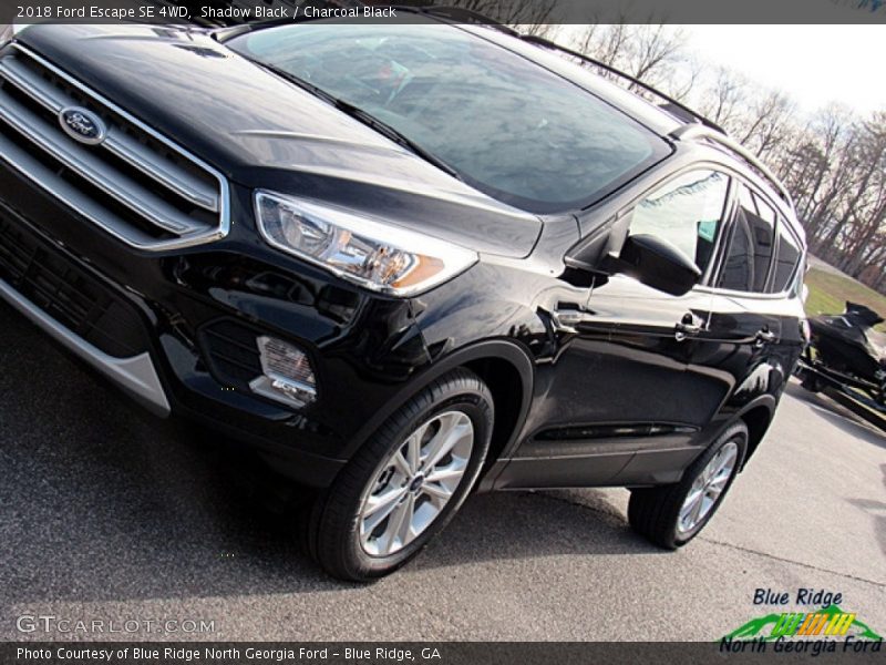 Shadow Black / Charcoal Black 2018 Ford Escape SE 4WD