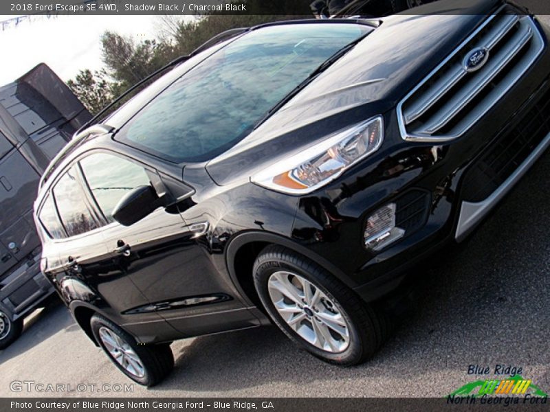 Shadow Black / Charcoal Black 2018 Ford Escape SE 4WD