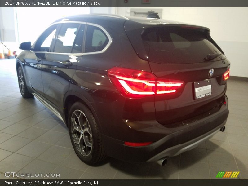 Dark Olive Metallic / Black 2017 BMW X1 xDrive28i
