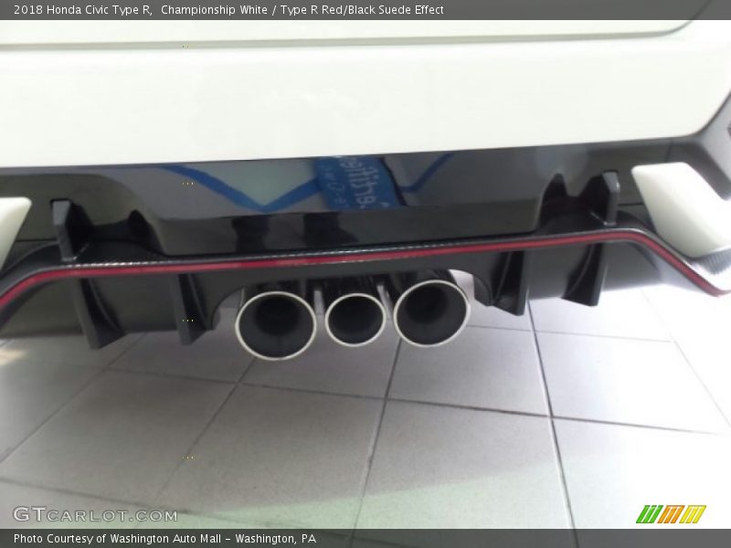 Exhaust of 2018 Civic Type R