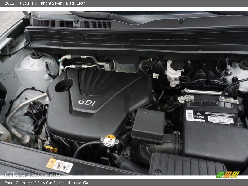 Bright Silver / Black Cloth 2013 Kia Soul 1.6