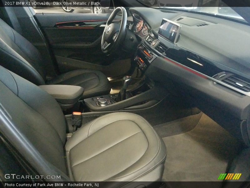 Dark Olive Metallic / Black 2017 BMW X1 xDrive28i
