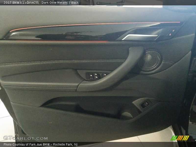 Dark Olive Metallic / Black 2017 BMW X1 xDrive28i