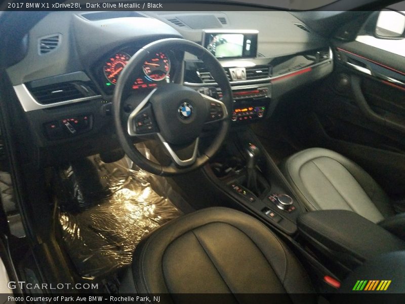 Dark Olive Metallic / Black 2017 BMW X1 xDrive28i