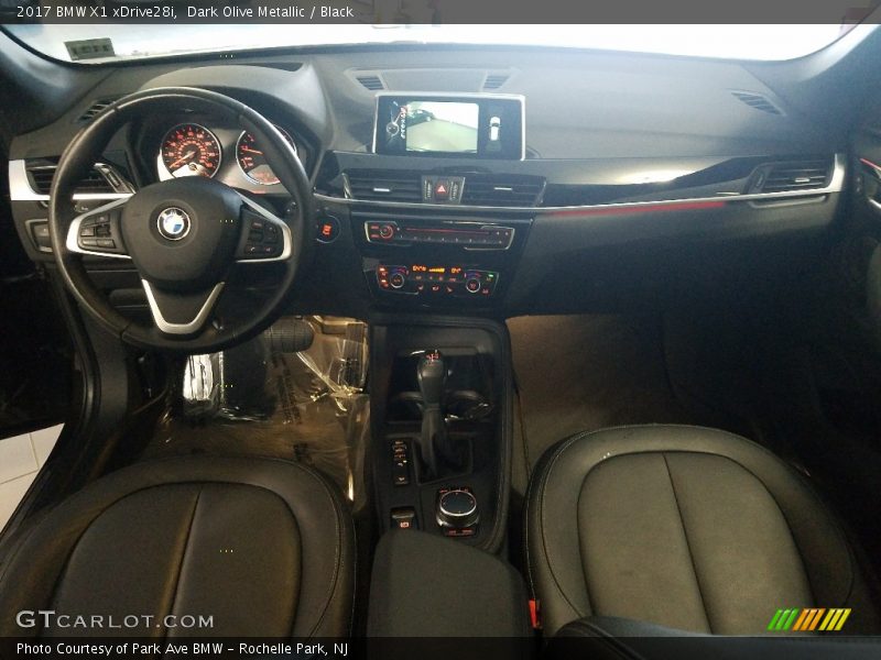 Dark Olive Metallic / Black 2017 BMW X1 xDrive28i