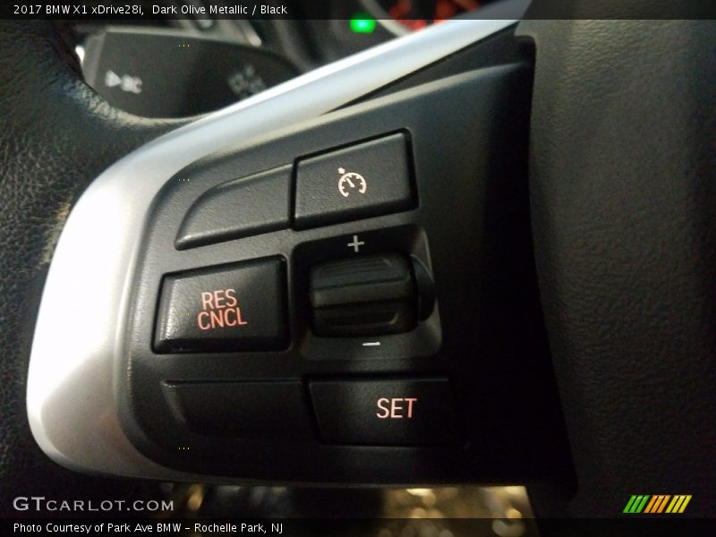 Dark Olive Metallic / Black 2017 BMW X1 xDrive28i