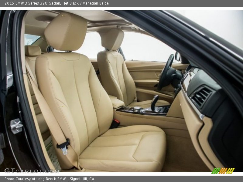 Jet Black / Venetian Beige 2015 BMW 3 Series 328i Sedan