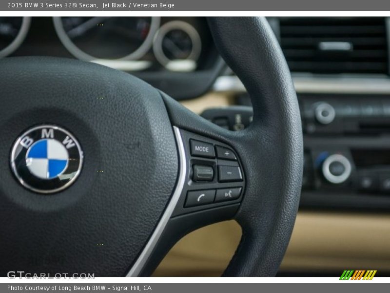 Jet Black / Venetian Beige 2015 BMW 3 Series 328i Sedan