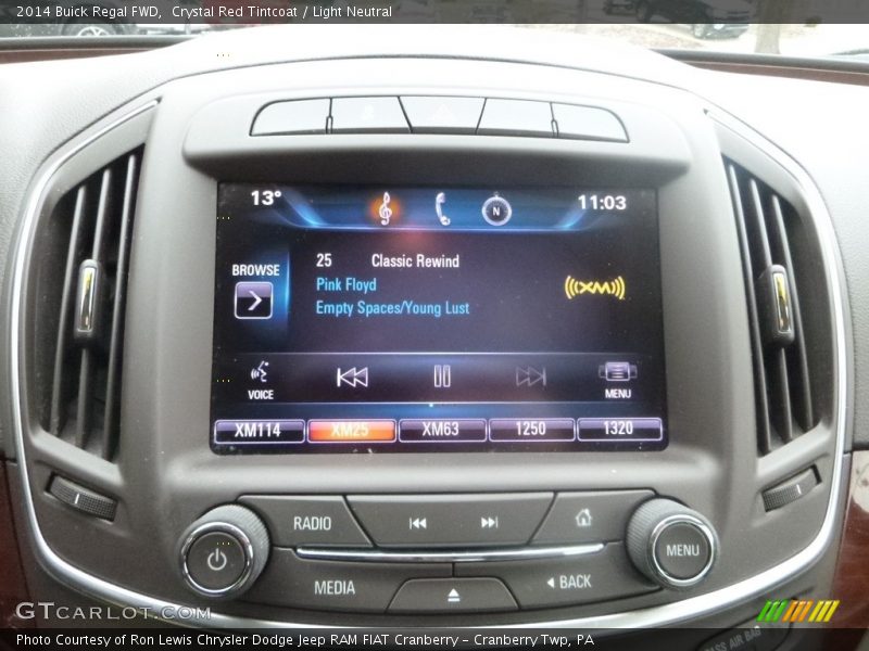 Crystal Red Tintcoat / Light Neutral 2014 Buick Regal FWD