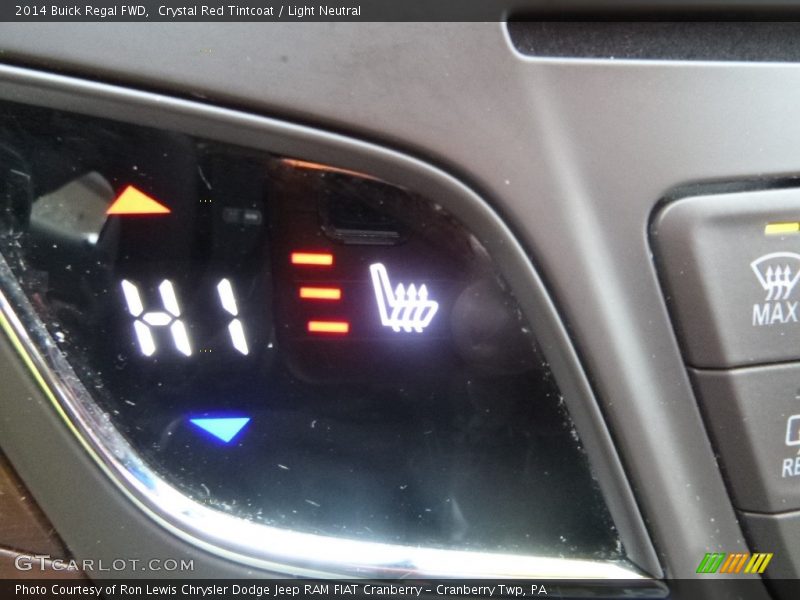 Crystal Red Tintcoat / Light Neutral 2014 Buick Regal FWD