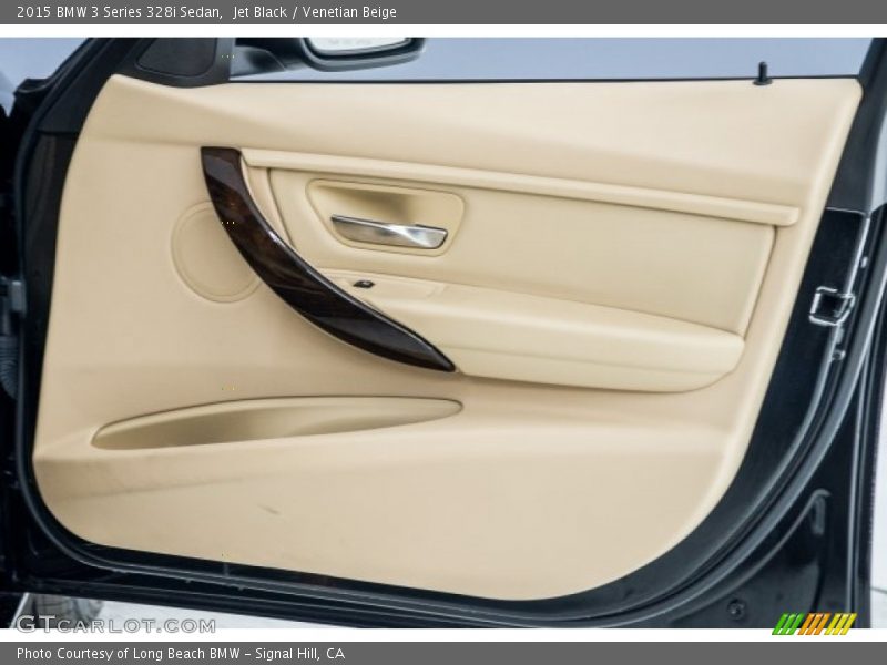 Jet Black / Venetian Beige 2015 BMW 3 Series 328i Sedan
