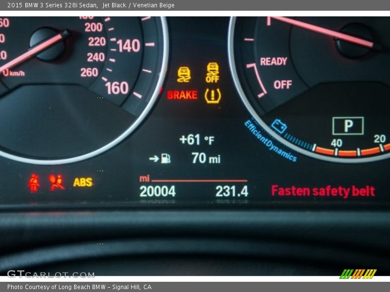 Jet Black / Venetian Beige 2015 BMW 3 Series 328i Sedan