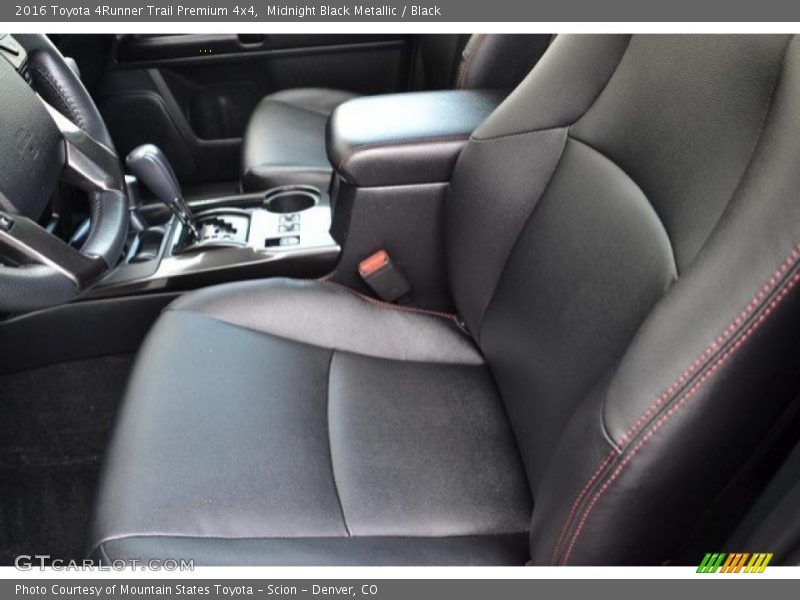 Midnight Black Metallic / Black 2016 Toyota 4Runner Trail Premium 4x4