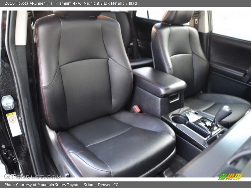 Midnight Black Metallic / Black 2016 Toyota 4Runner Trail Premium 4x4