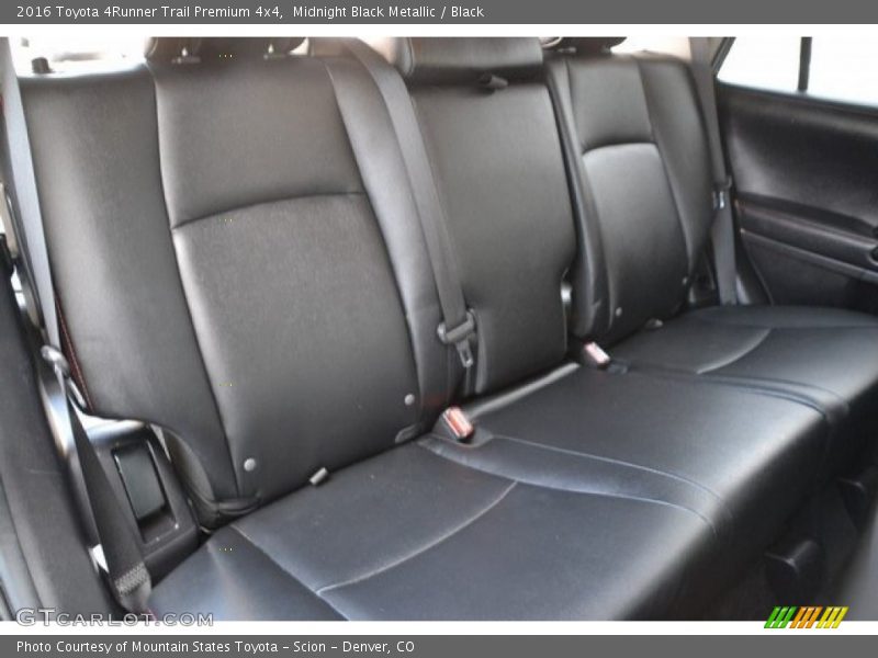 Midnight Black Metallic / Black 2016 Toyota 4Runner Trail Premium 4x4