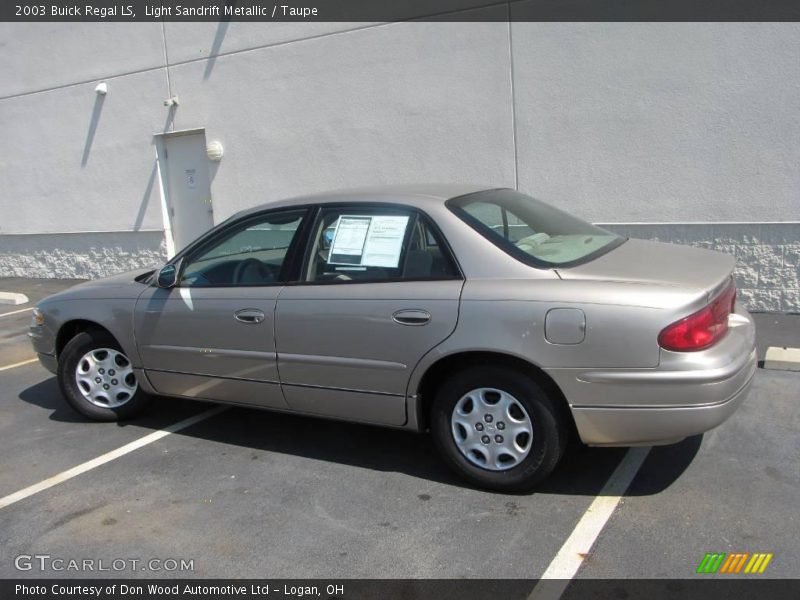 Light Sandrift Metallic / Taupe 2003 Buick Regal LS