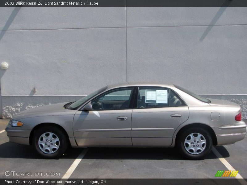 Light Sandrift Metallic / Taupe 2003 Buick Regal LS