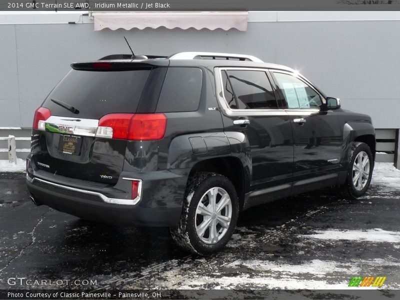 Iridium Metallic / Jet Black 2014 GMC Terrain SLE AWD