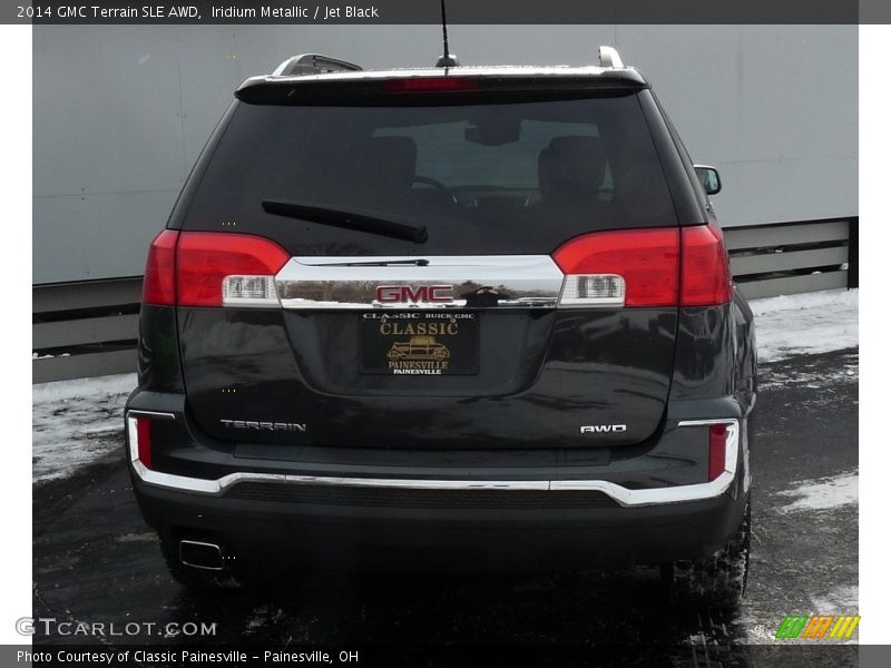 Iridium Metallic / Jet Black 2014 GMC Terrain SLE AWD