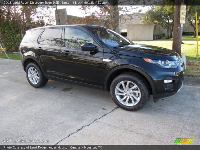 Santorini Black Metallic / Ebony 2018 Land Rover Discovery Sport HSE