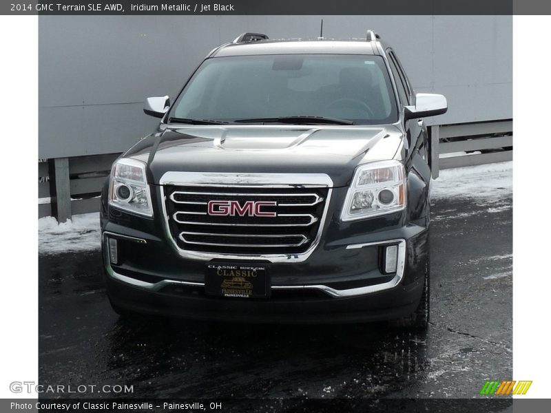 Iridium Metallic / Jet Black 2014 GMC Terrain SLE AWD