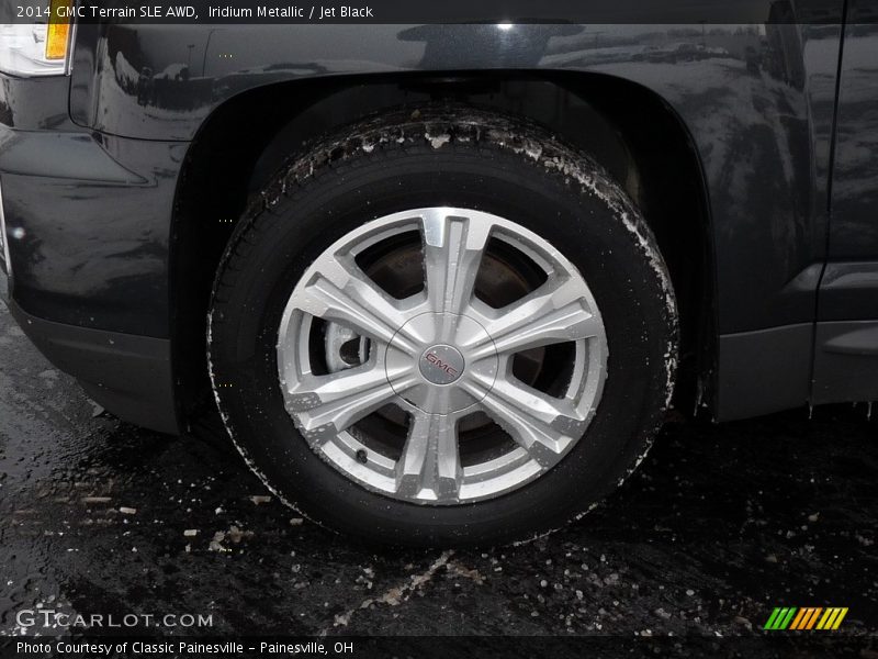Iridium Metallic / Jet Black 2014 GMC Terrain SLE AWD