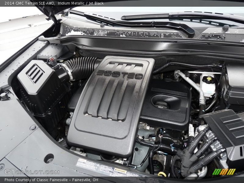 Iridium Metallic / Jet Black 2014 GMC Terrain SLE AWD