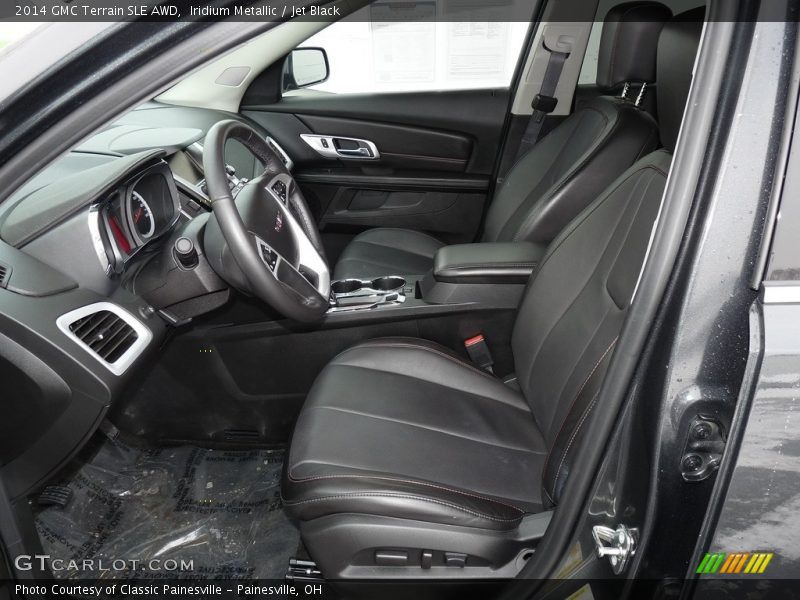 Iridium Metallic / Jet Black 2014 GMC Terrain SLE AWD