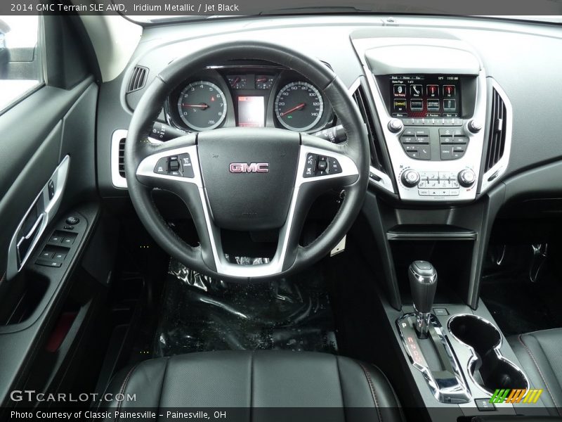 Iridium Metallic / Jet Black 2014 GMC Terrain SLE AWD