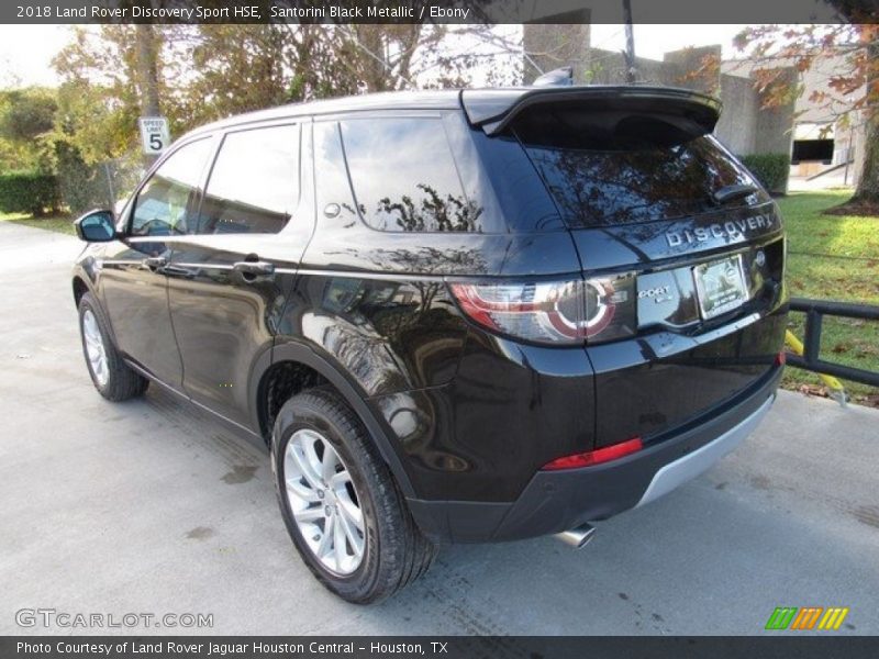 Santorini Black Metallic / Ebony 2018 Land Rover Discovery Sport HSE