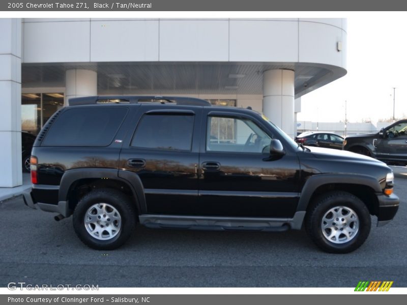 Black / Tan/Neutral 2005 Chevrolet Tahoe Z71