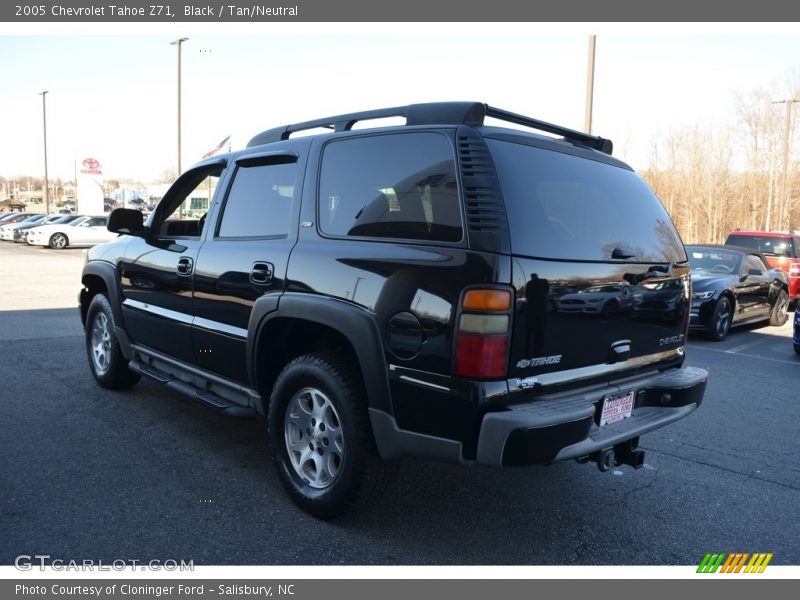 Black / Tan/Neutral 2005 Chevrolet Tahoe Z71