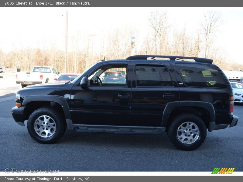 Black / Tan/Neutral 2005 Chevrolet Tahoe Z71