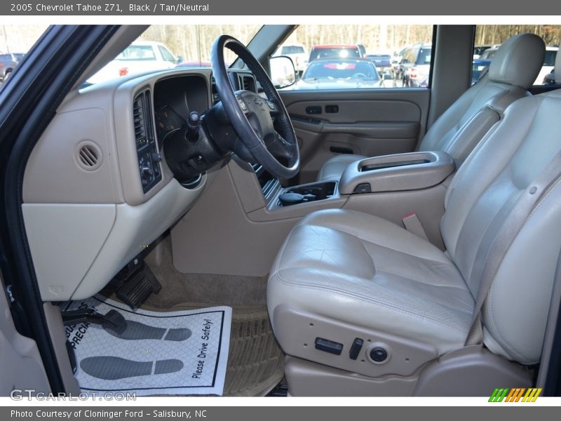 Black / Tan/Neutral 2005 Chevrolet Tahoe Z71