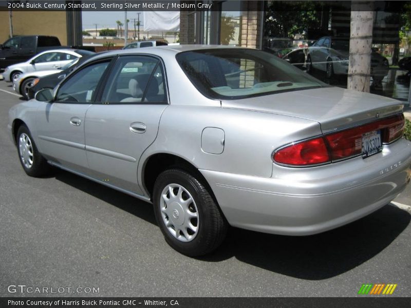 Sterling Silver Metallic / Medium Gray 2004 Buick Century Standard