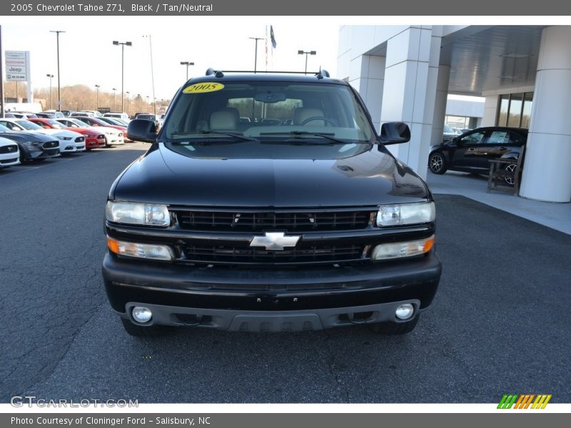 Black / Tan/Neutral 2005 Chevrolet Tahoe Z71