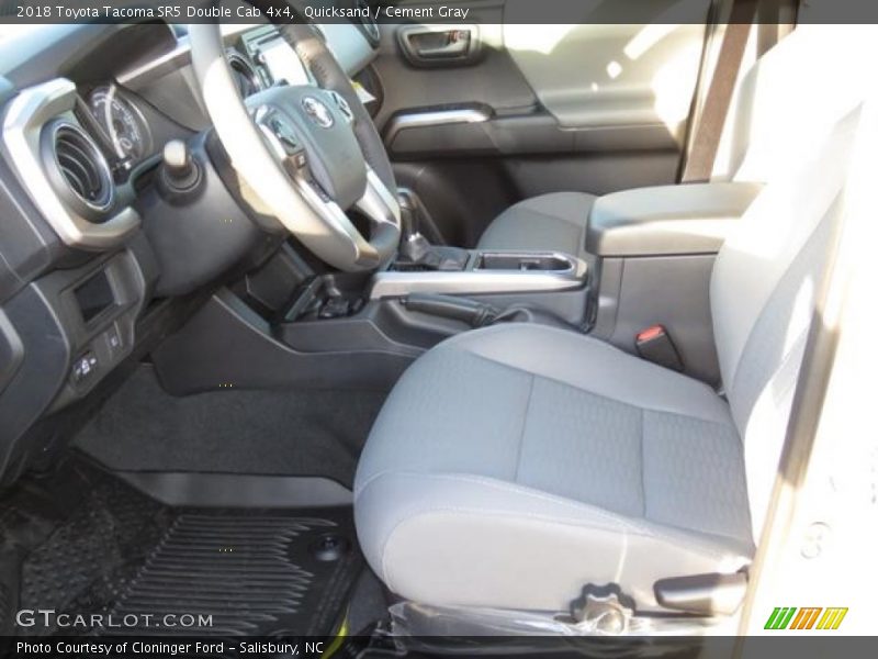 Quicksand / Cement Gray 2018 Toyota Tacoma SR5 Double Cab 4x4