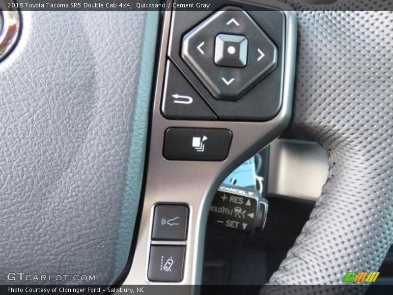 Quicksand / Cement Gray 2018 Toyota Tacoma SR5 Double Cab 4x4